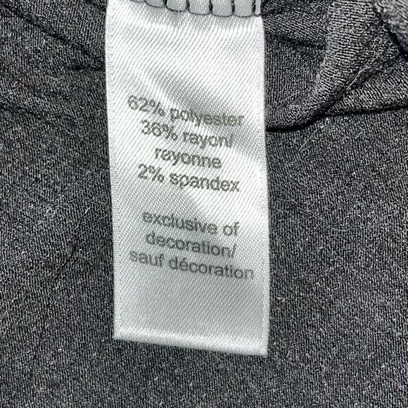 Maurice’s Women’s Size Medium Strappy Tank Top Black Tribal Embroidered Blouse - Picture 3 of 6